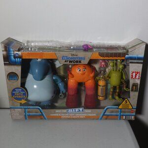 Disney Monsters Inc at Work Meet the MIFT Team Fritz Val Little Duncan Mattel